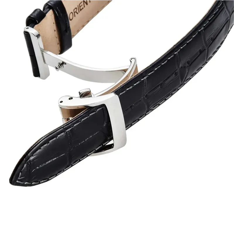 Orient Sun & Moon Automatic Black Dial Men's Watch- RA-AK0010B